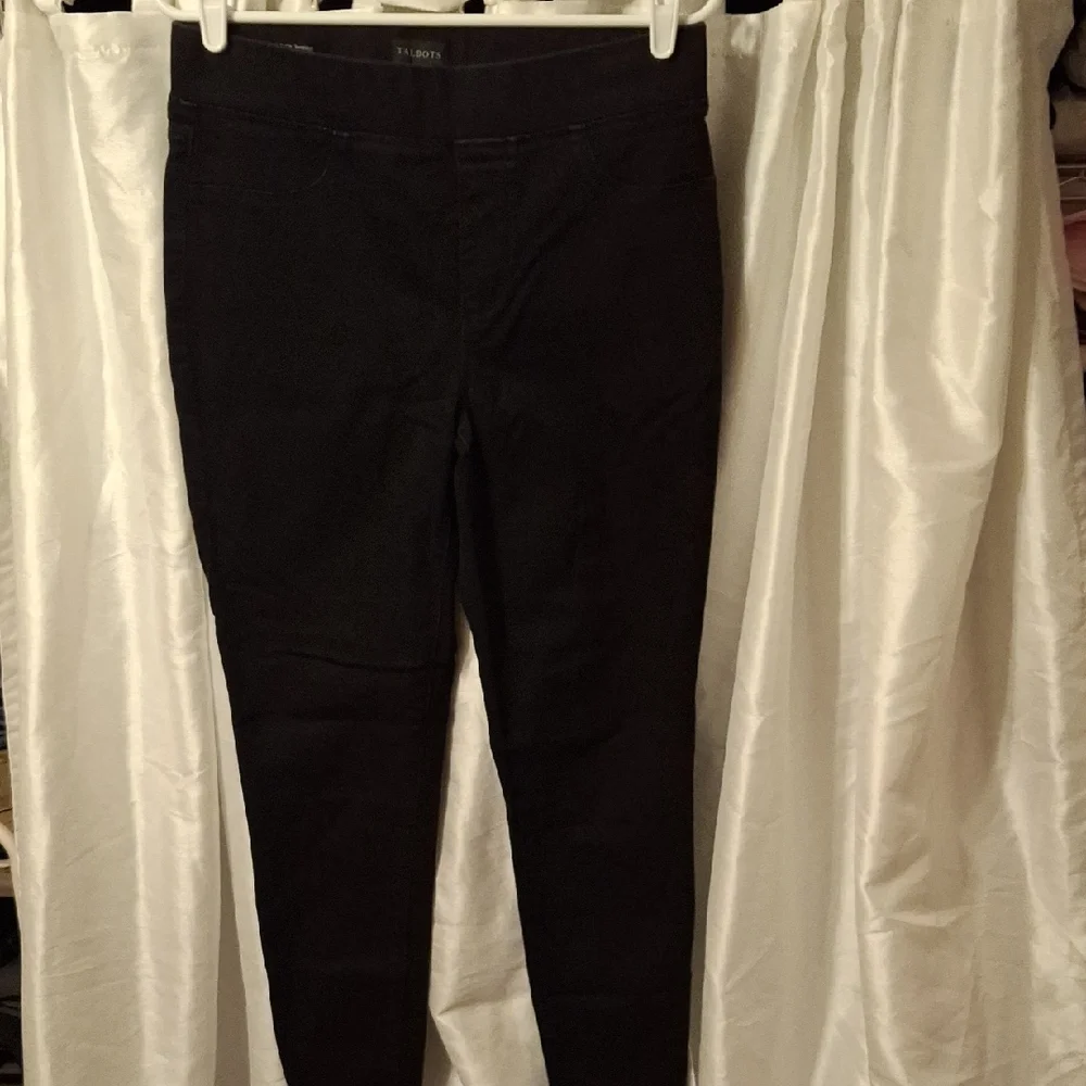 Talbots Women's Black Skinny Pants 6